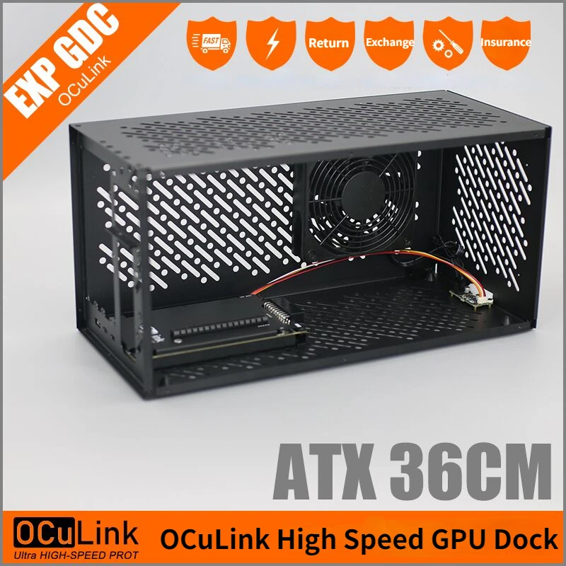 External Gpu Dock Pcie 4.0 Oculink - Custodia in alluminio OCuP4v2 OCuLink PCI-E