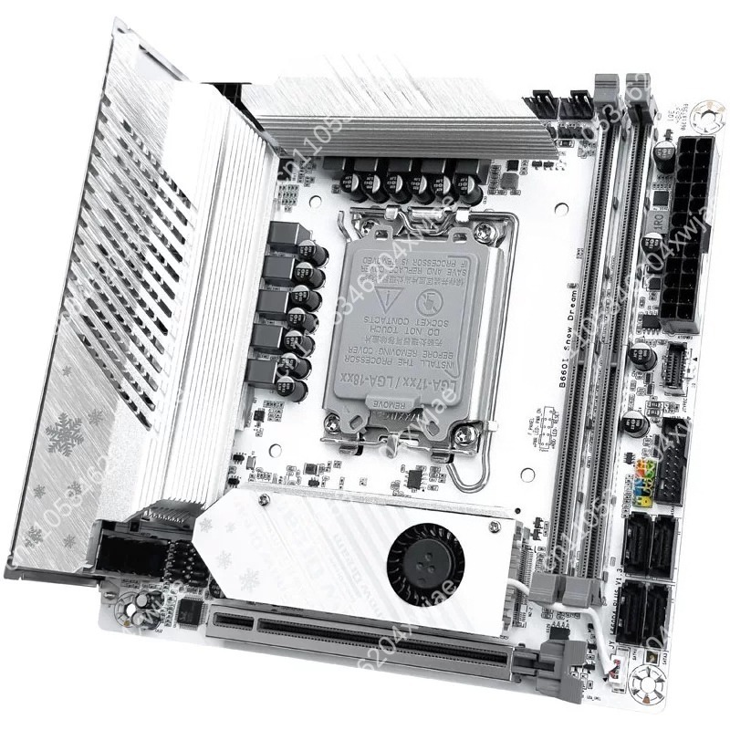 Lga 1700 Ddr5 Itx Motherboard - Scheda Madre ITX Bianca B760 LGA1700
