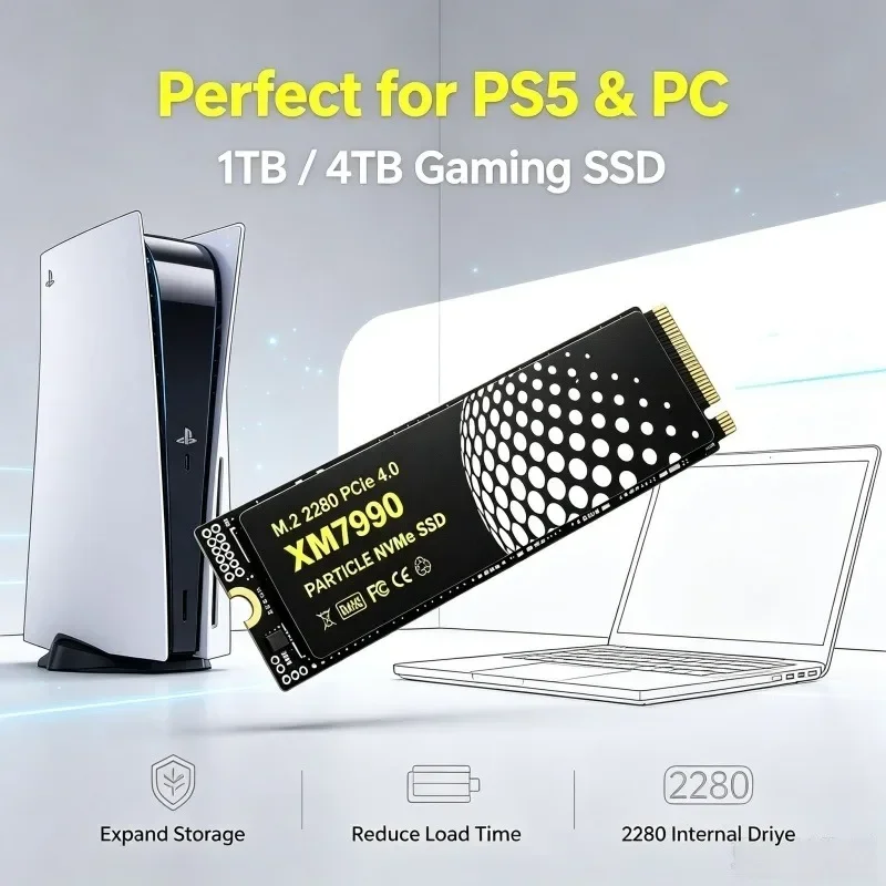 XM7990 SSD M.2 NVMe 500GB 1TB  - M.2 Nvme 4Tb Pcie 4.0 Ssd recensione e prezzo