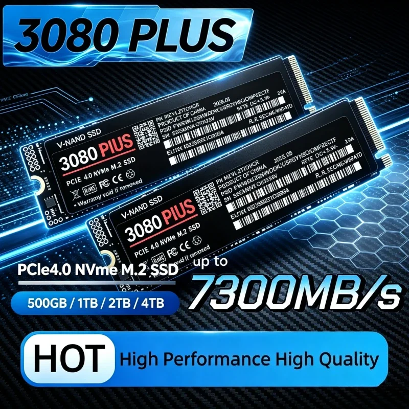 SSD interno 3080 PLUS M.2 2280 - M.2 Nvme 4Tb Pcie 4.0 Ssd recensione e prezzo