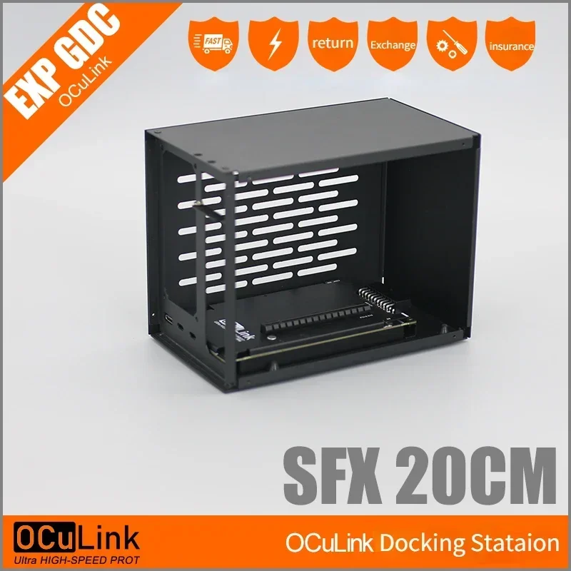 Custodia in alluminio OCuP4v2  - External Gpu Dock Pcie 4.0 Oculink recensione e prezzo