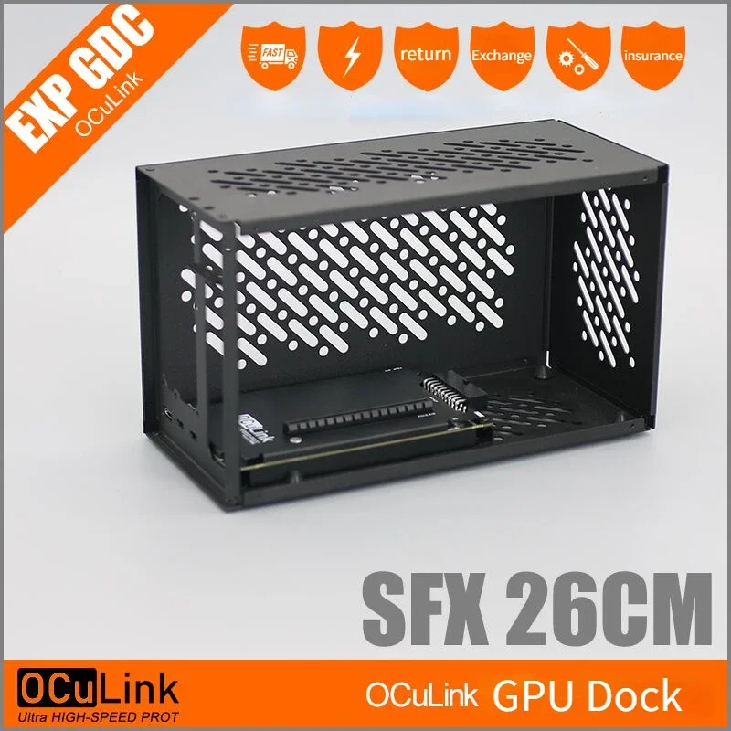 Custodia in alluminio OCuP4v2  - External Gpu Dock Pcie 4.0 Oculink recensione e prezzo