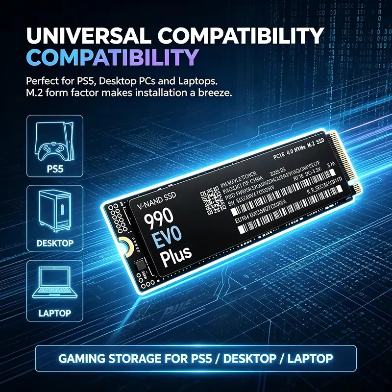 990 EVO Plus, SSD TLC 3D NAND  - M.2 Nvme 4Tb Pcie 4.0 Ssd recensione e prezzo