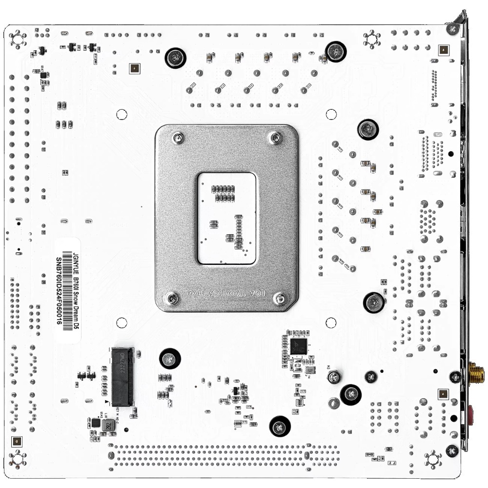 JGINYUE B760i-Snow Dream Sched - Lga 1700 Ddr5 Itx Motherboard recensione e prezzo