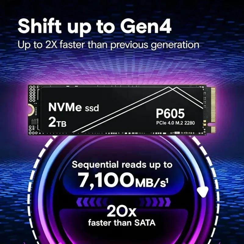 SSD NVMe P605 7100MB/s PCIe 4. - M.2 Nvme 4Tb Pcie 4.0 Ssd recensione e prezzo
