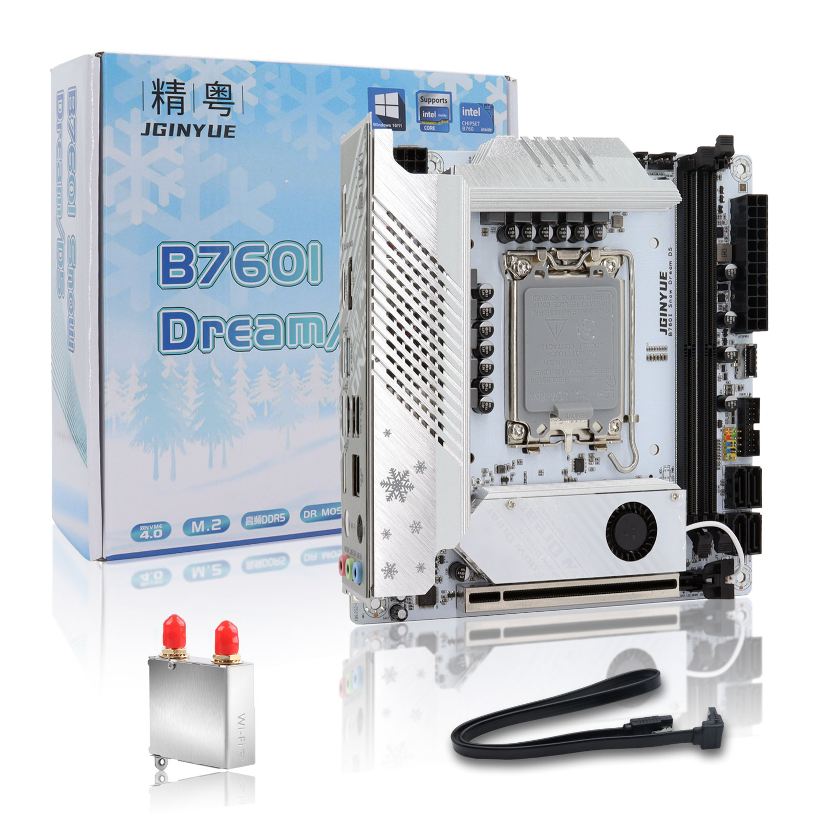 JGINYUE B760i ddr5 mini itx Sc - Lga 1700 Ddr5 Itx Motherboard recensione e prezzo
