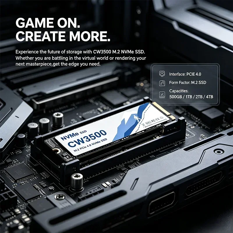 SSD NVMe CW3500 7300MB/s PCIe  - M.2 Nvme 4Tb Pcie 4.0 Ssd recensione e prezzo