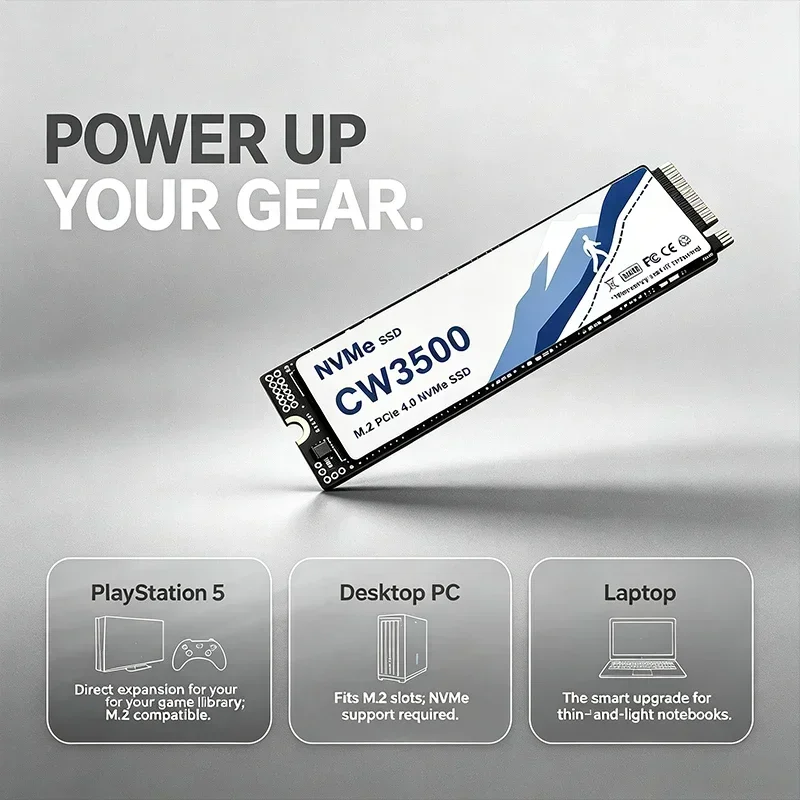 SSD NVMe CW3500 7300MB/s PCIe  - M.2 Nvme 4Tb Pcie 4.0 Ssd recensione e prezzo