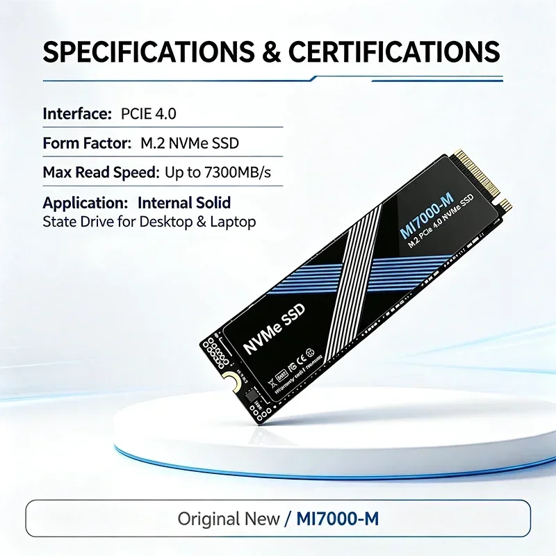 SSD NVMe M.2 PCIe 4.0 MI7000-M - M.2 Nvme 4Tb Pcie 4.0 Ssd recensione e prezzo