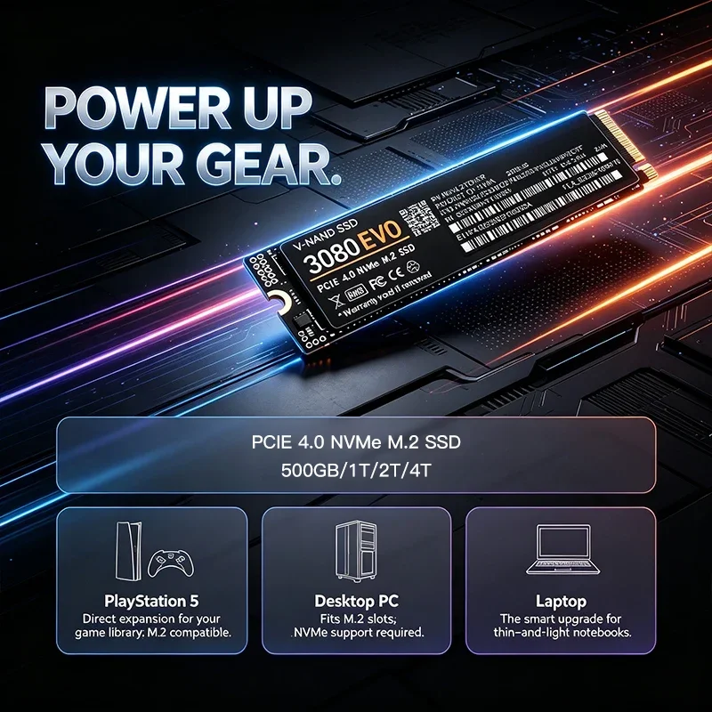3080 EVO 1TB 2TB 4TB SSD M.2 N - M.2 Nvme 4Tb Pcie 4.0 Ssd recensione e prezzo
