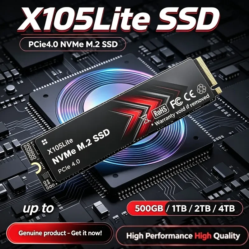 SSD NVMe X105Lite Nuovo di Zec - M.2 Nvme 4Tb Pcie 4.0 Ssd recensione e prezzo